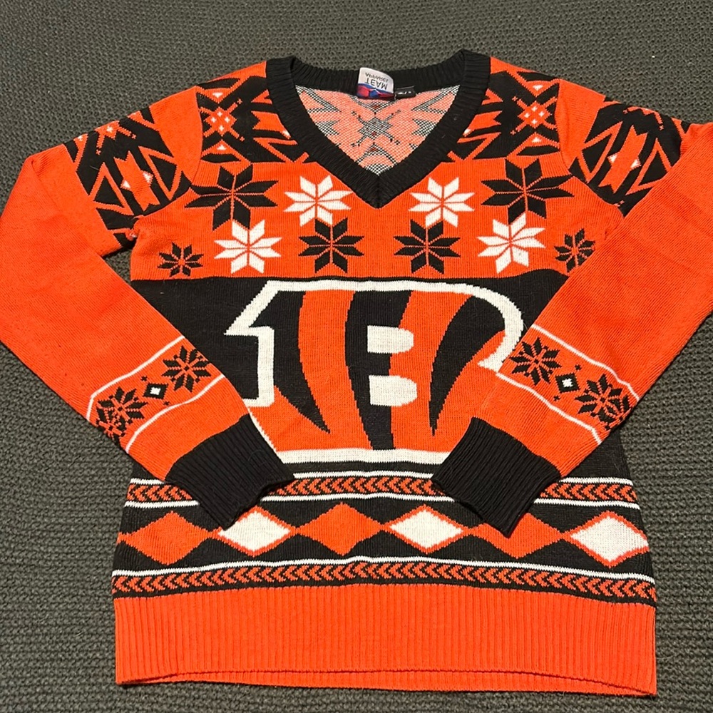 Bengals novelty sweater